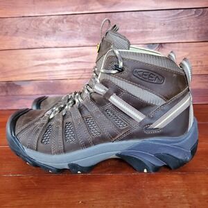Keen Voyageur Hiking Boots Women 10.5 Brown Leather Mid 1010138 New